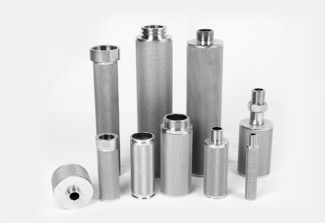 sintering filter cartridge